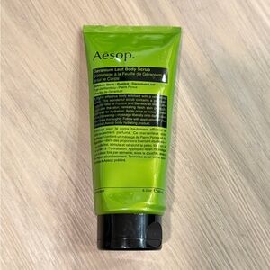 Aesop Geranium Leaf Body Scrub - 180ml Brand New